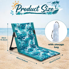 Karenhi side view folded flat demonstrating compact storage benefit