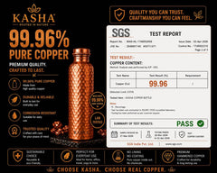 KASHA copper straw detail emphasizing reusable sipping convenience