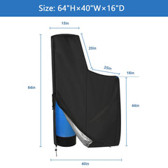 Kasla waterproof zipper close-up preventing water entry at the opening