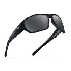 KastKing Merced front view showing polarized lenses and lightweight frame benefit clear vision