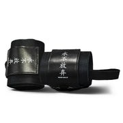 Katamu wrist wraps front view showing durable design and brand benefit of reliable support