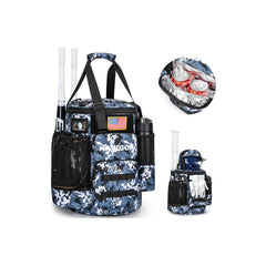 KAVIGOR front view of bucket bag showing organized pockets and zipper benefits