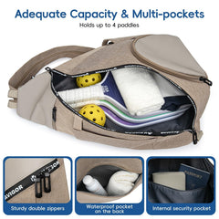 KAVIGOR wet/dry back pocket close-up protecting clothes from gear
