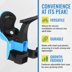 KaZAM detailed view of 5-point harness showing secure adjustable straps