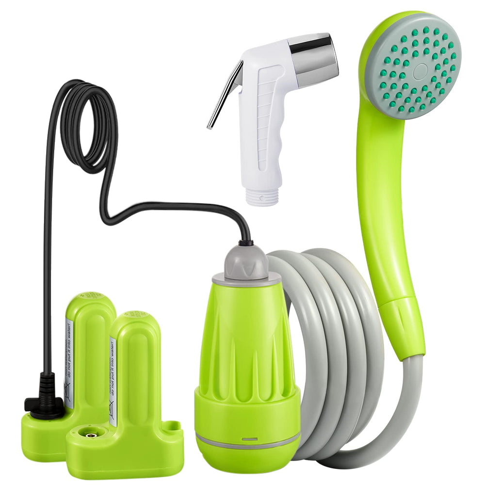 KEDSUM front view with hose showing compact pump and easy transport benefit