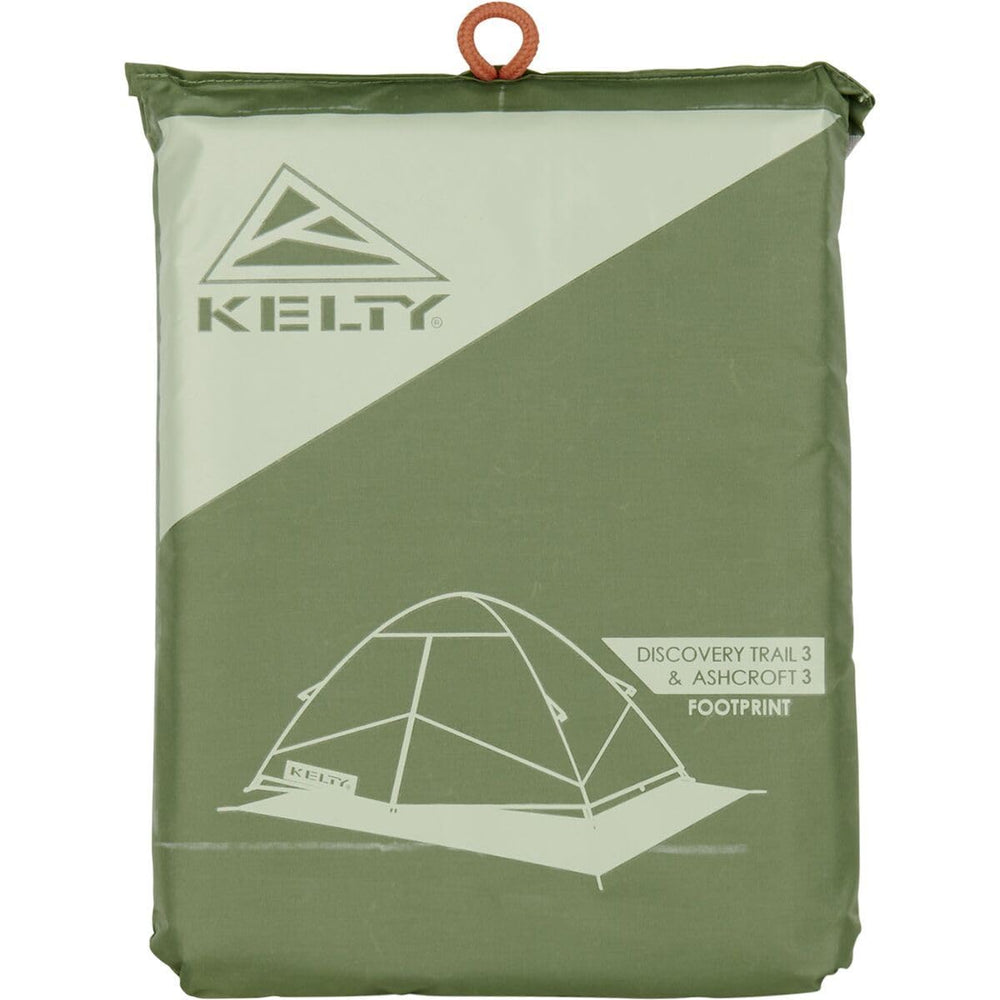 Kelty footprint flat top view showing exact fit and floor protection benefit