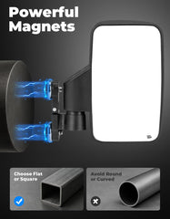 KEMIMOTO close-up of convex lens texture for clearer wide-angle visibility