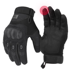 KEMIMOTO front view of gloves showing overall design and fit benefit
