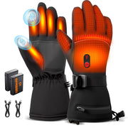 Kibuhain front view of gloves showing fast heating and full coverage benefit