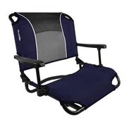 Kijaro front view showing Belize Blue seat and stable support