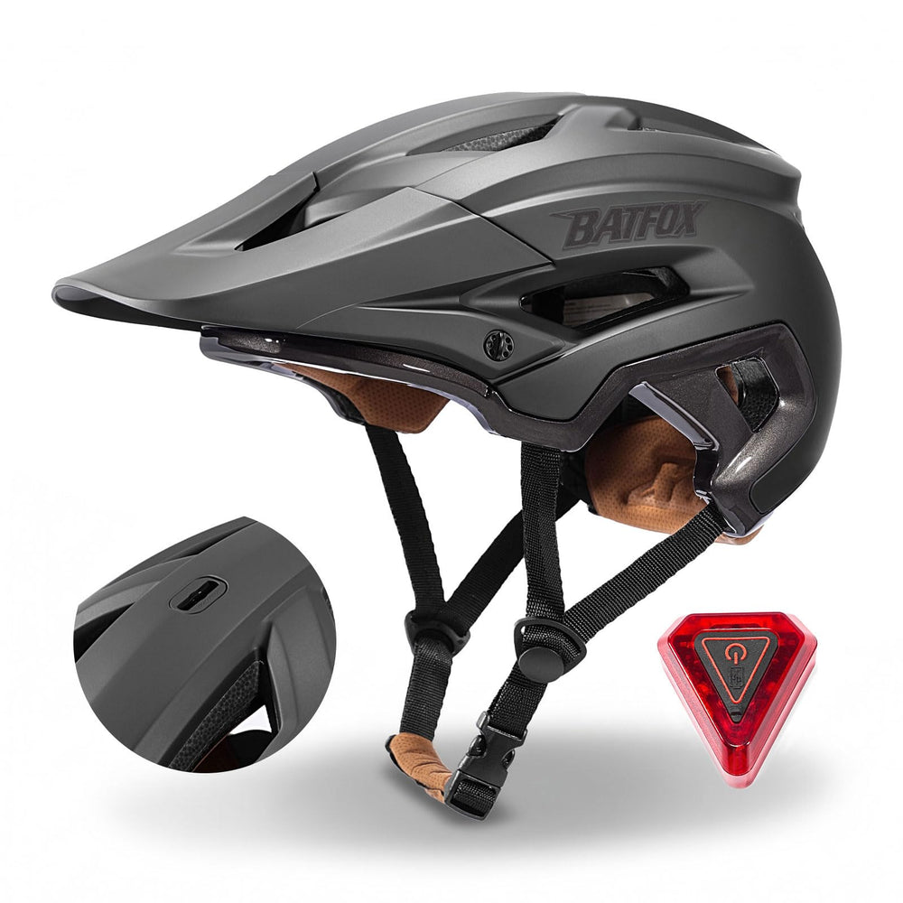 KINGBIKE helmet front profile showing sleek shell and ventilation for improved comfort