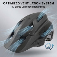 KINGBIKE helmet side vents close-up improving airflow and cooling benefits