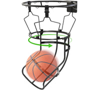 KingDolly front view mounted on hoop showing quick ball returns and consistent reps