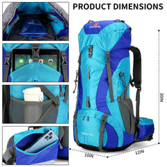 King'sGuard side view highlighting compression straps for compact loads