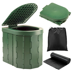 KINSPORY front folded compact storage showing portability and tidy packing benefit