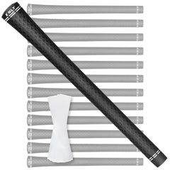 KNLY front packaging showing full 13-grip kit and included tapes for easy regrip