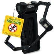 KOHLBURG folded lock front packaging showing compact portability and secure transport