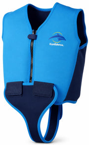 Konfidence youth jacket front view showing snug fit and comfortable support