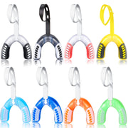 Konohan front packaging showing eight colorful mouth guards and case for easy selection