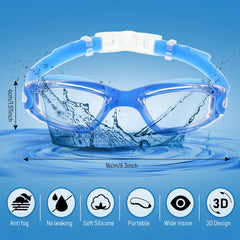 Konohan lens closeup highlighting clear PC lenses and anti-fog coating for sharp underwater vision