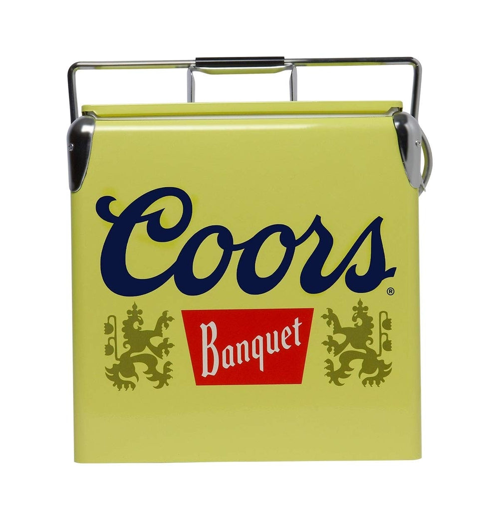 Koolatron Coors front view showing vintage design and easy portability