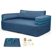 Kozilia front view showing two-person loveseat and furniture-style look