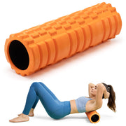 Krightlink front view showing full 18-inch roller for stable deep massage