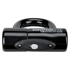Kryptonite Evolution cylinder detail showing reinforced disc-style anti-drill protection