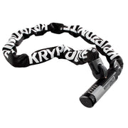 Kryptonite front view of Kryptolok chain lock showing compact integrated design and reliable protection