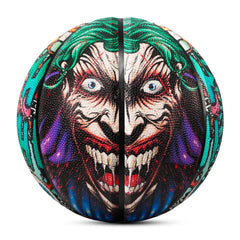 Kuangmi front view of green Joker Series basketball showing design and control