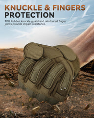 KUMGIM knuckle protection close-up illustrating impact resistance