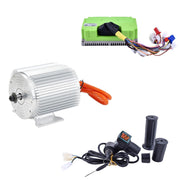 Kunray motor front view showing compact housing and mounting points for easy installation