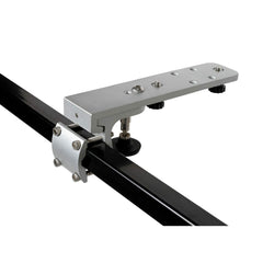 Kuuma rail mount close-up of quick-release knob, fast tool-free grill removal