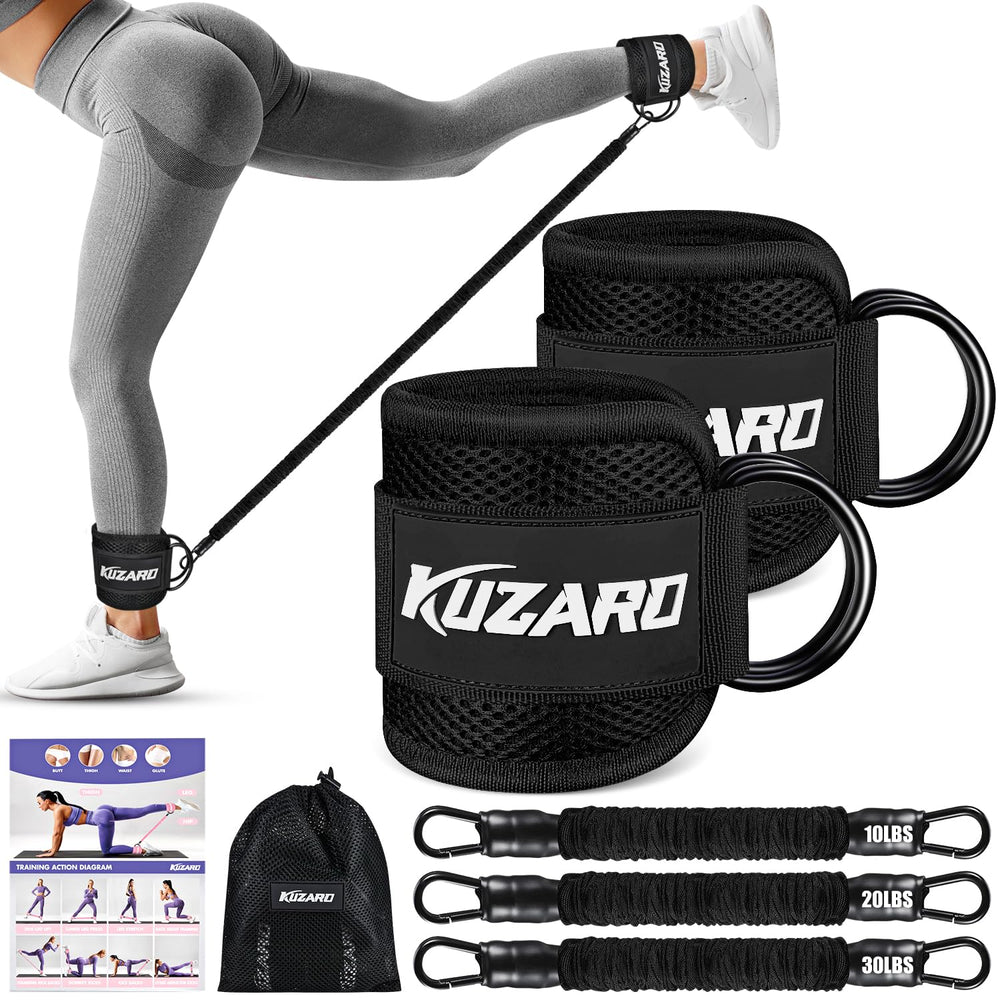 KUZARO front packaging showing kit contents and quick benefits