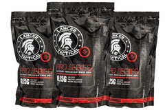 Lancer Tactical front packaging showing three resealable 4,000-round bags, reliable supply