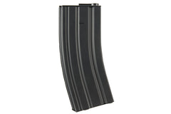 Lancer Tactical magazine installed in M4 AEG in field setting demonstrating quick reloads and practical loadout benefit