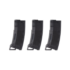 Lancer Tactical front view showing transparent window and visible BB count for quick checks