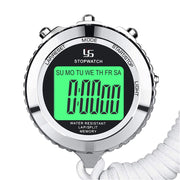 LAOPAO stopwatch front view showing clear digits and durable casing for easy readouts