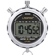 LAOPAO stopwatch front view showing buttons and readable display benefit clarity