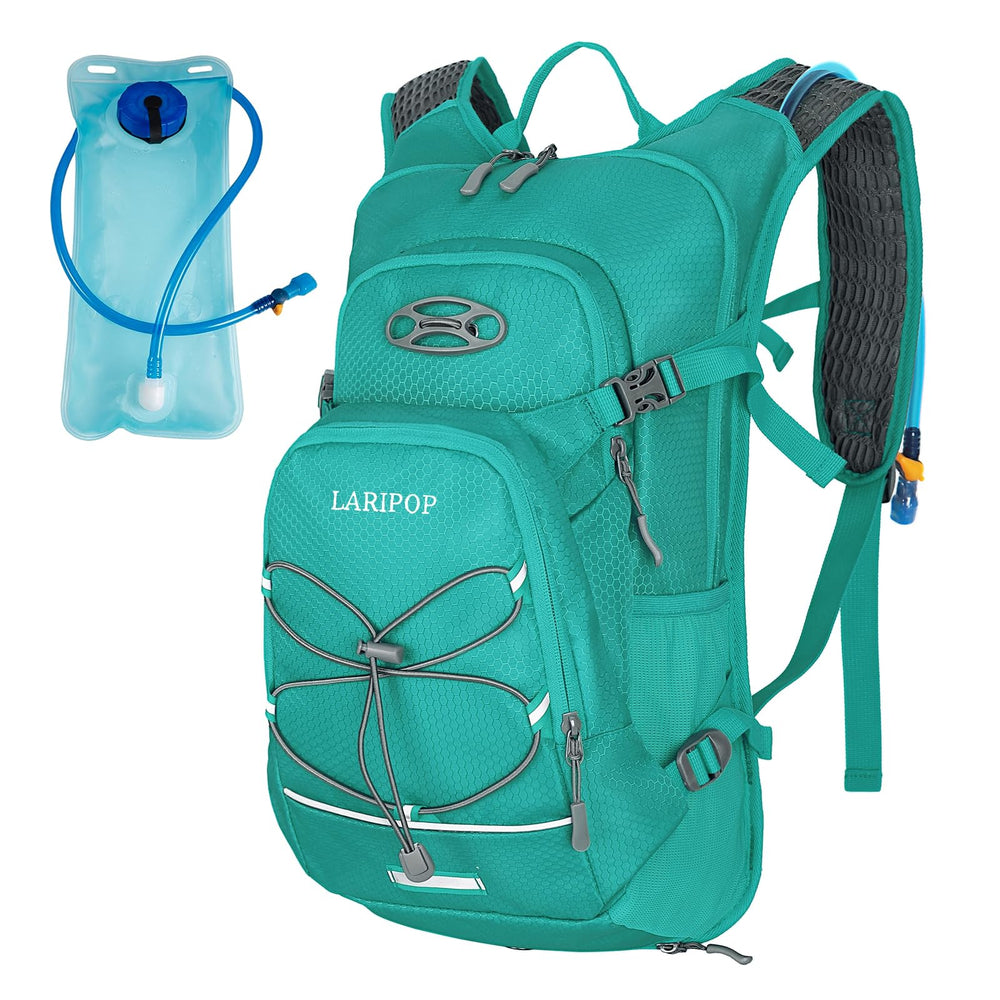 LARIPOP front view showing organized pockets and streamlined silhouette for efficient carrying