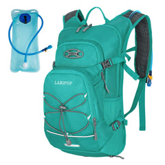 LARIPOP front view showing organized pockets and streamlined silhouette for efficient carrying