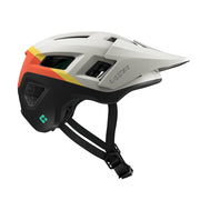 LAZER Coyote KinetiCore front profile showing trail-ready coverage and ventilation benefits