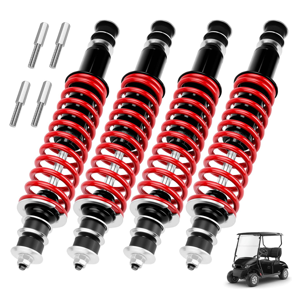 LEAPGOMAX front packaging showing four shocks and benefit of complete kit