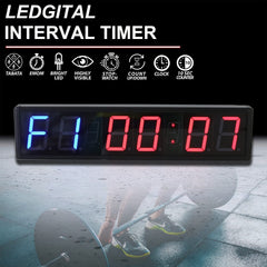 Ledgital close-up of LED digits showing clear visibility and quick readability