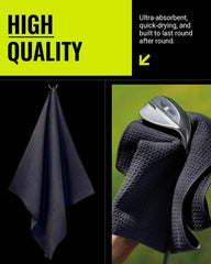 Legato Mag-iT magnet lifting towel off grass for no-bend convenience