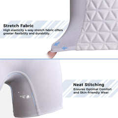 Legendfit close-up of triangular padding highlighting impact dispersion benefit