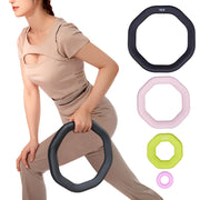 leikefitness front view weight ring showing compact kettlebell shape and versatility
