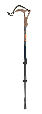 LEKI Wanderfreund front profile showing full pole and color contrast benefit