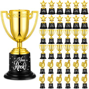 Lenwen trophy pack front view showing 36 trophies and neat packaging benefit affordability