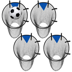 Lenwen front view attached target on goal showing clear scoring zone and improved precision